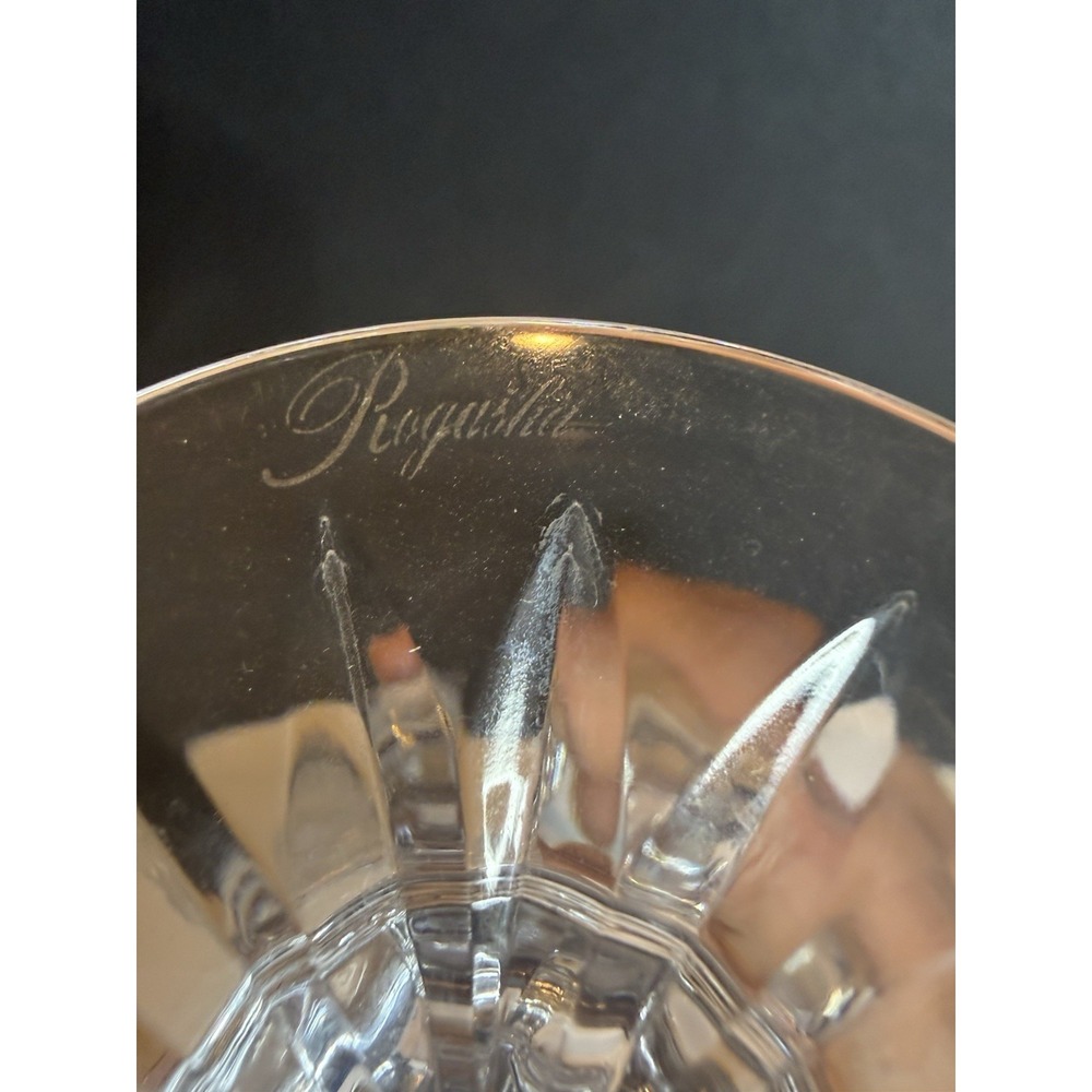 Rogaska Richmond Gold Trim Champagne Flutes Set of 2 Crystal 8.25" Slovenia - Picture 6 of 6